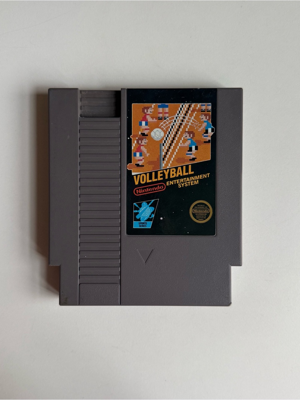 Nintendo Volleyball NES Cartridge Sport series made in Japan